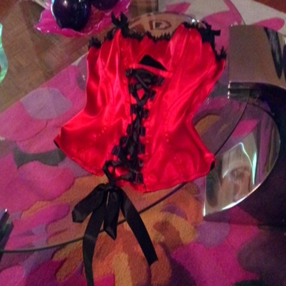 Corset top by Frederick of Hollywood
